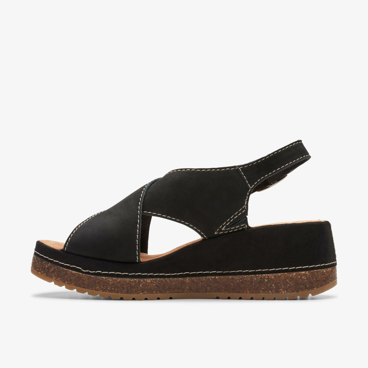 Kassanda Step Black Nubuck - Clarks Women