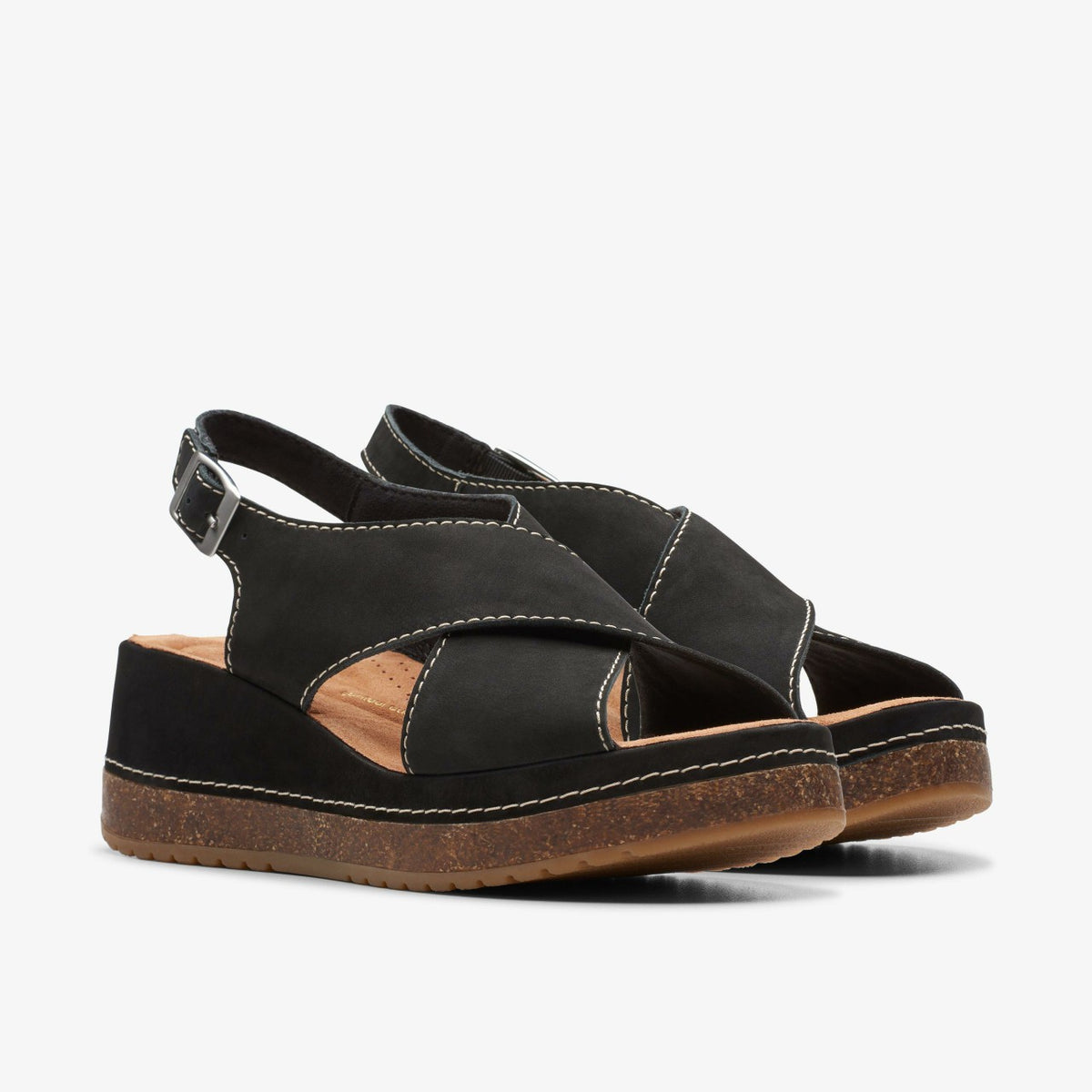Kassanda Step Black Nubuck - Clarks Women