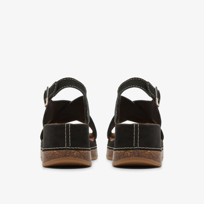 Kassanda Step Black Nubuck - Clarks Women