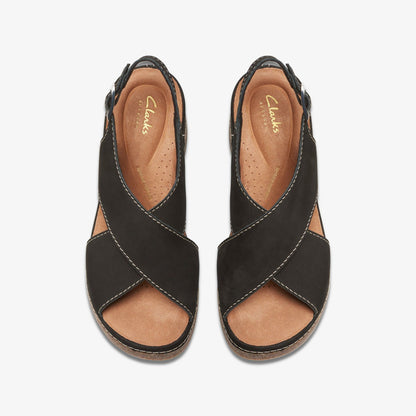 Kassanda Step Black Nubuck - Clarks Women