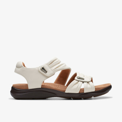 Kitly Ave Off White Leather - Clarks Women