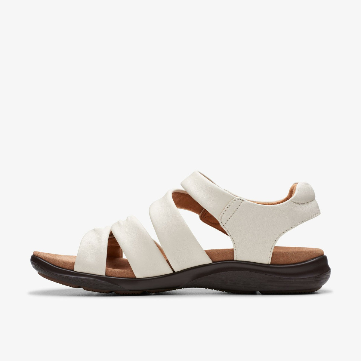 Kitly Ave Off White Leather - Clarks Women