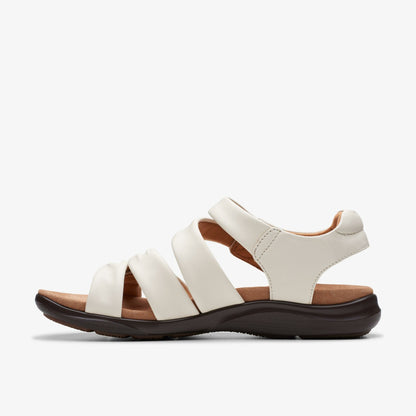 Kitly Ave Off White Leather - Clarks Women