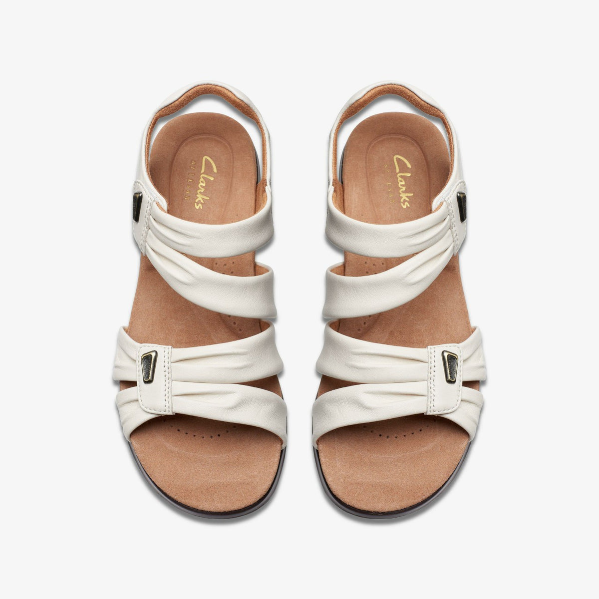 Kitly Ave Off White Leather - Clarks Women