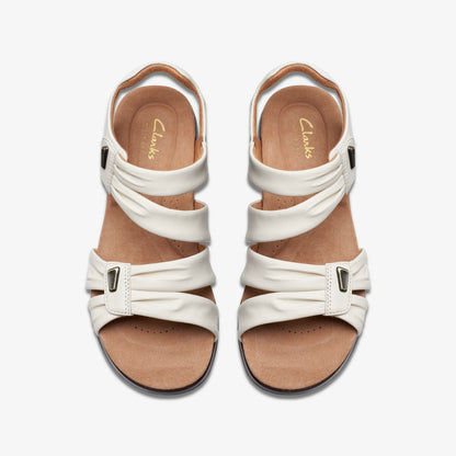 Kitly Ave Off White Leather - Clarks Women