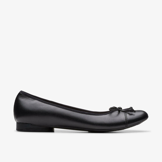 Loreleigh Rae Black Leather - Clarks Women