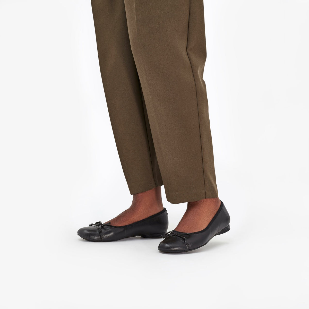 Loreleigh Rae Black Leather - Clarks Women