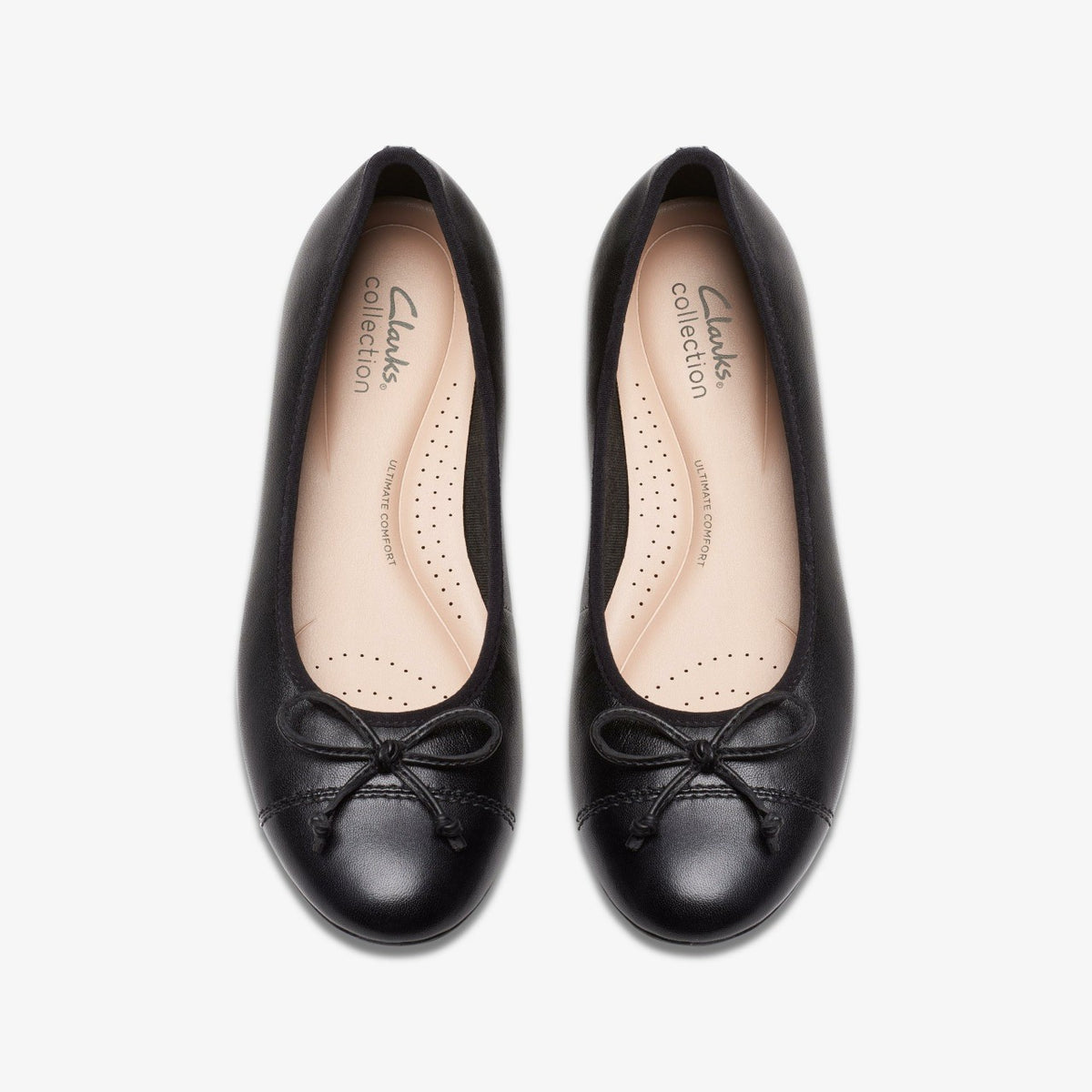 Loreleigh Rae Black Leather - Clarks Women