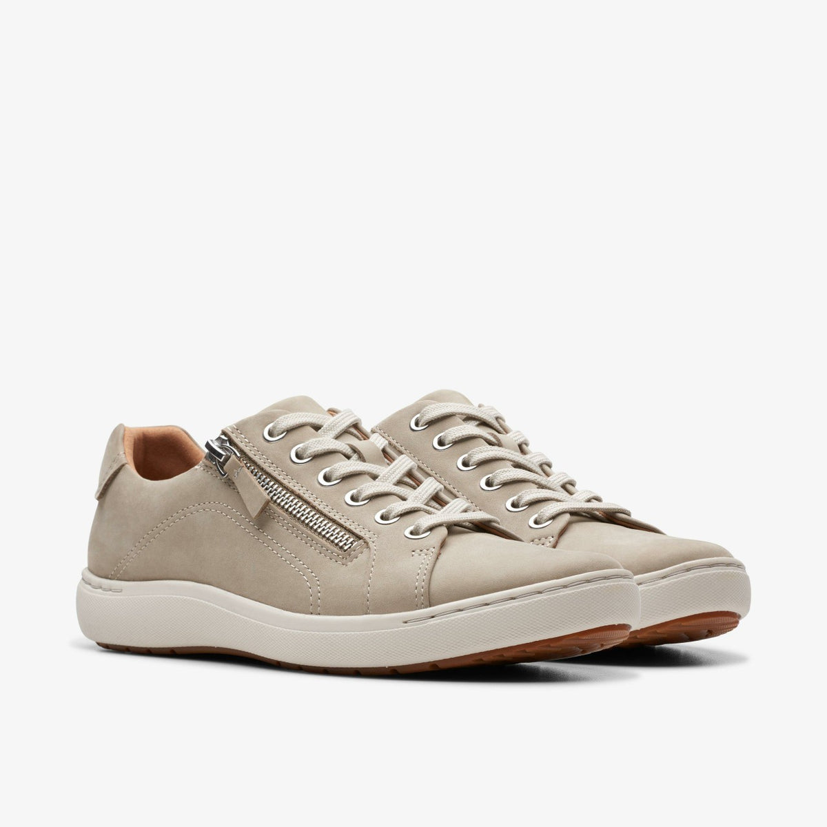 Nalle Lace Stone Nubuck - Clarks Women