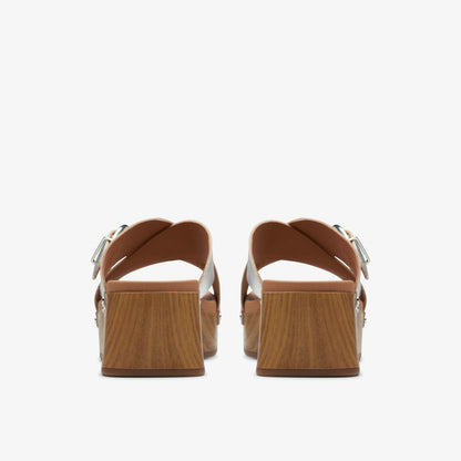 Sivanne Walk Silver Leather - Clarks Women