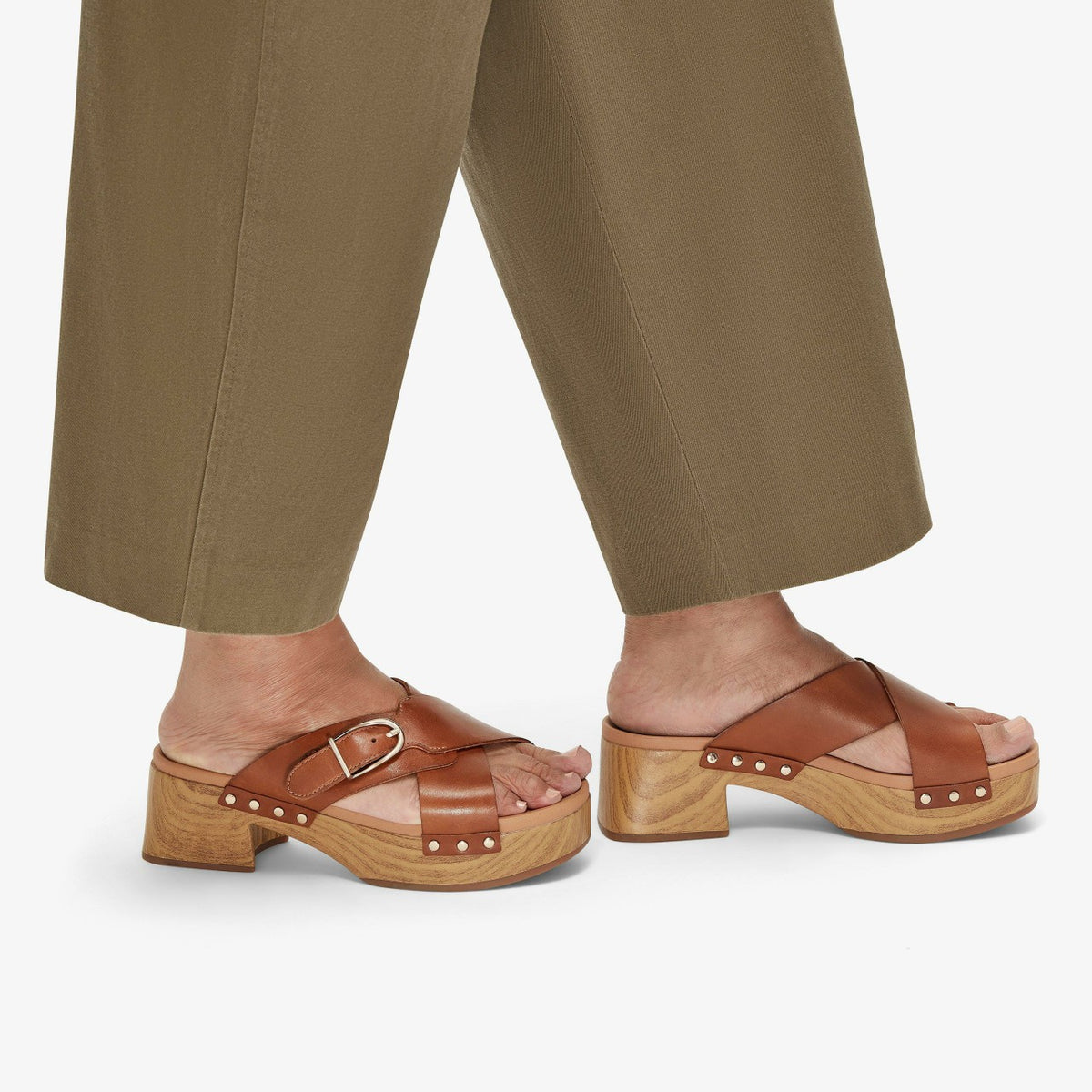 Sivanne Walk Tan Leather - Clarks Women
