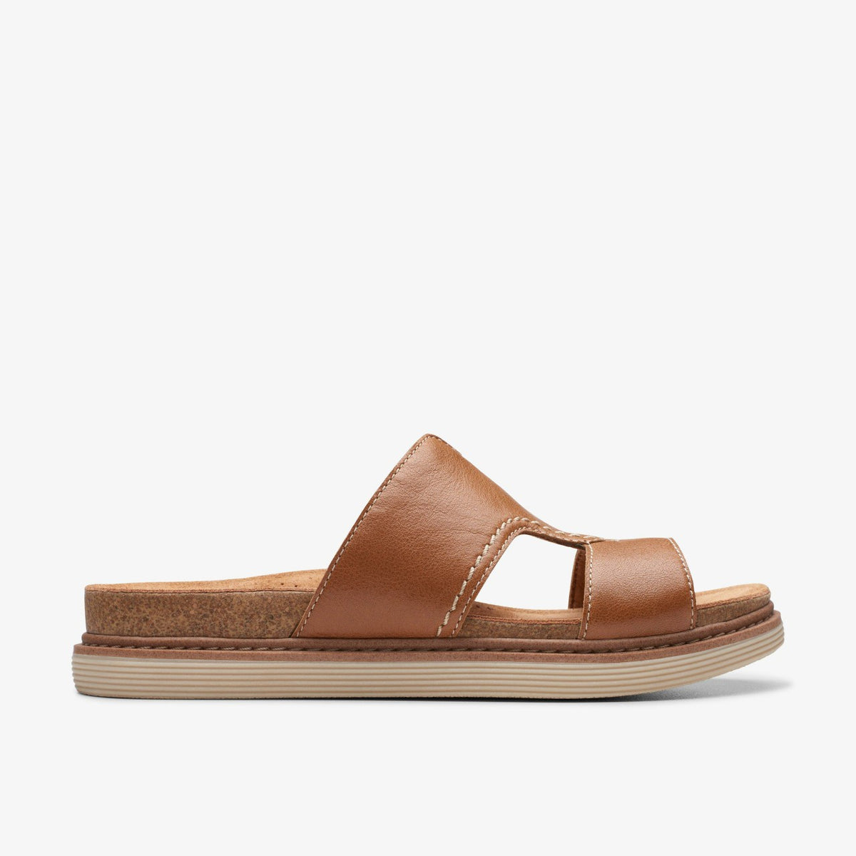 Arwell Walk Tan Leather - Clarks Women