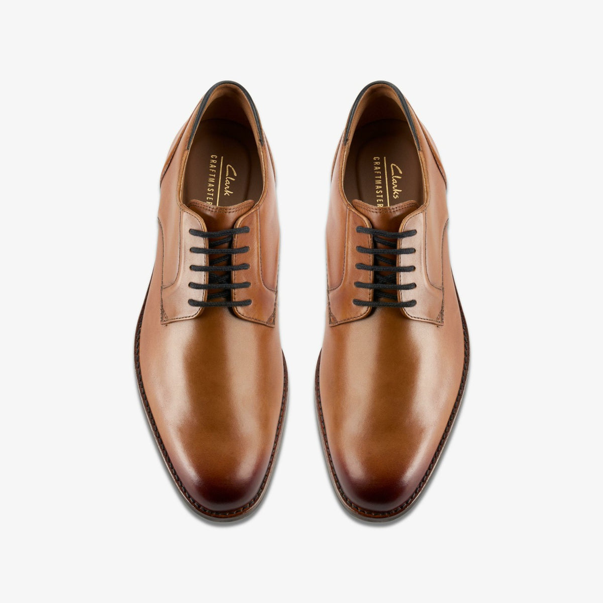 Craft Arlo Lace Tan Leather - Clarks Men