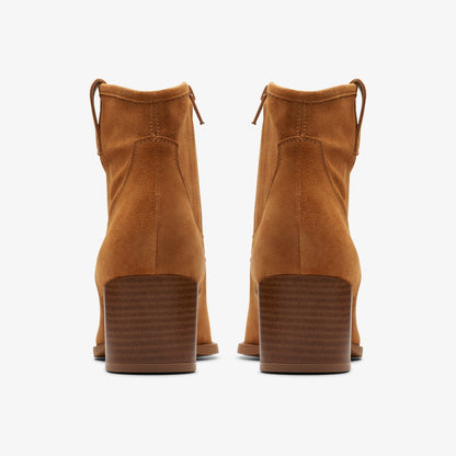 Elder Rae Tan Suede - Clarks Women