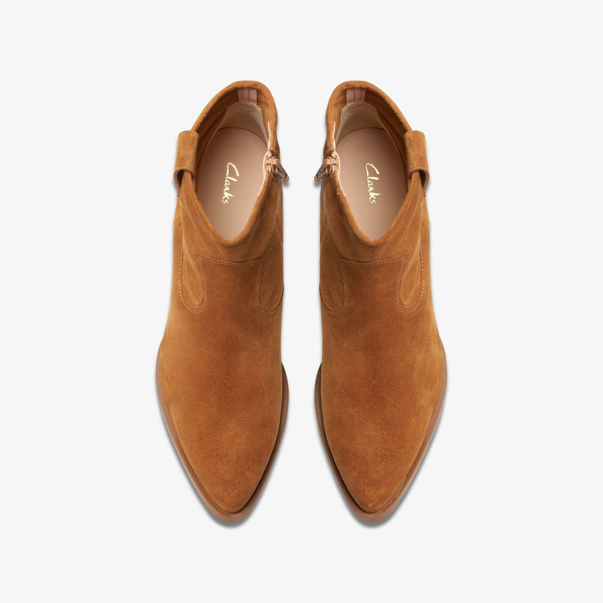 Elder Rae Tan Suede - Clarks Women