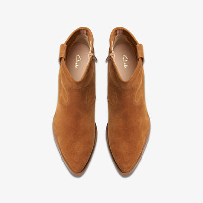 Elder Rae Tan Suede - Clarks Women