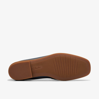 Sarafyna Iris Loafer Navy Leather - Clarks Women
