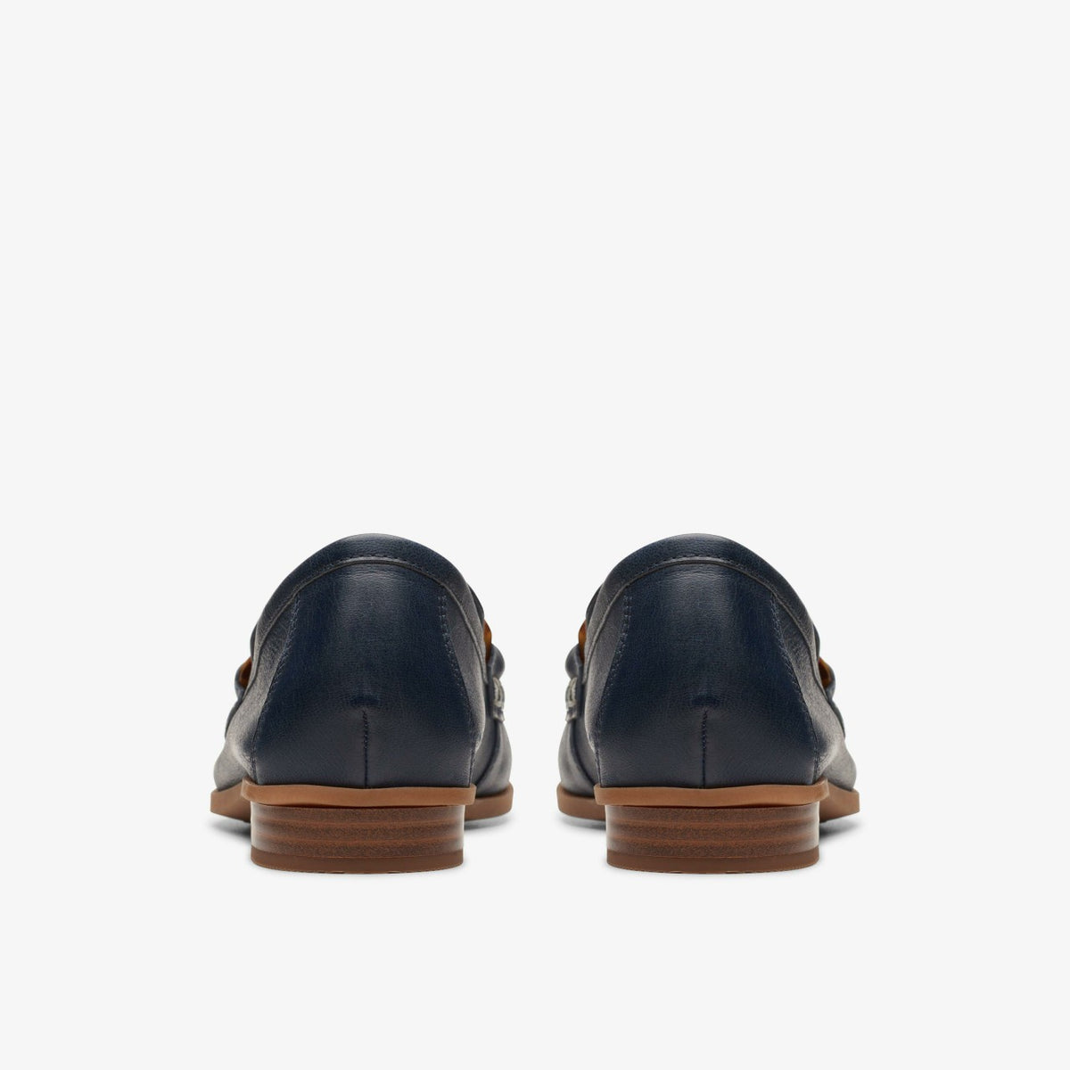Sarafyna Iris Loafer Navy Leather - Clarks Women
