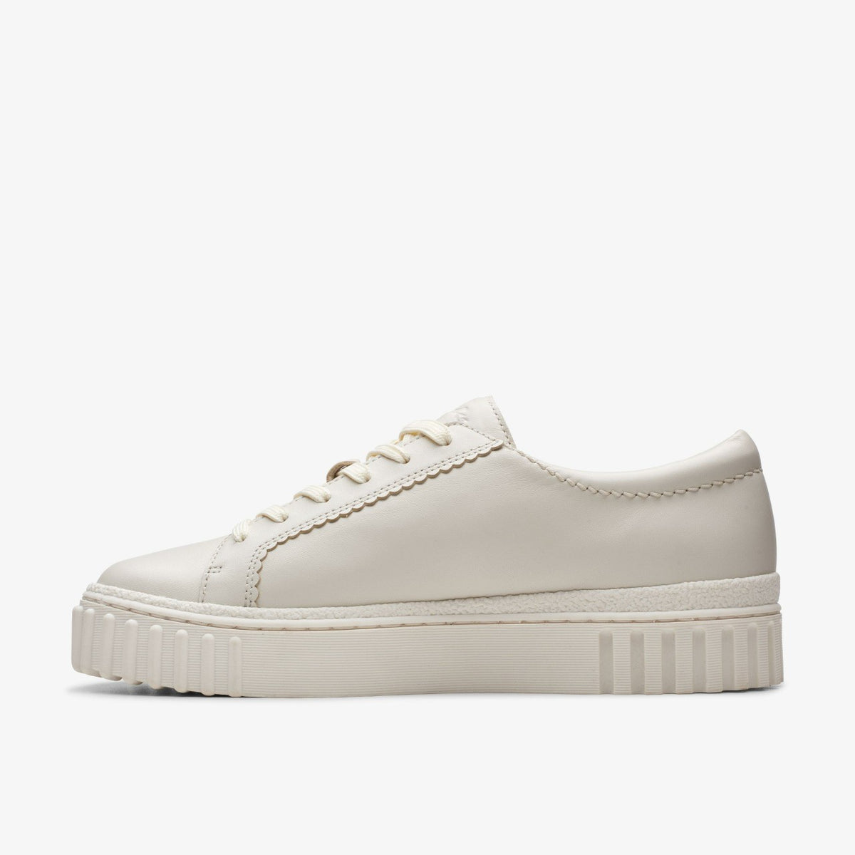 Mayhill Walk Off White Leather - Clarks Women