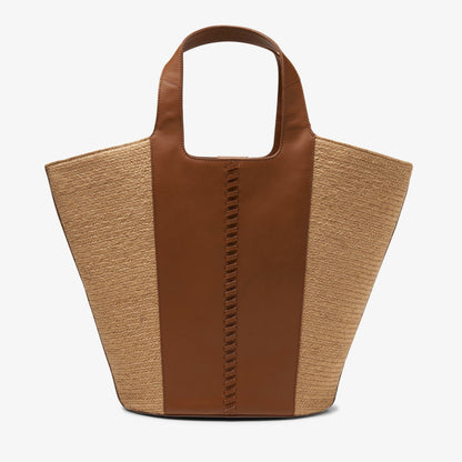 Summery Large Tan Leather - Clarks Women