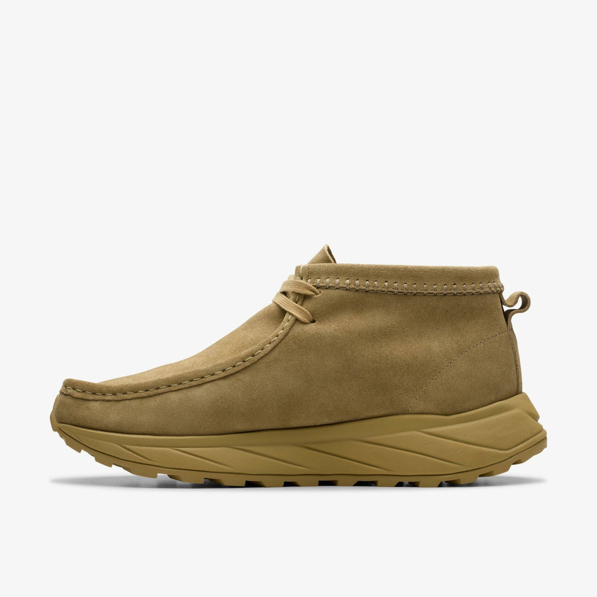 Wallabee Eden Dark Sand Suede - Clarks Men