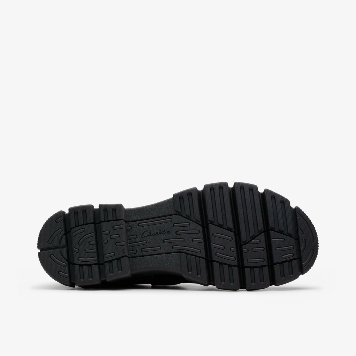 Evyn Bar Youth Black Leather - Clarks Kids