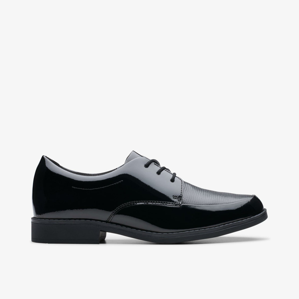 Aubrie Dress Youth Black Patent - Clarks Kids