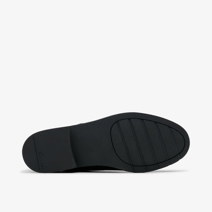 Aubrie Dress Youth Black Patent - Clarks Kids