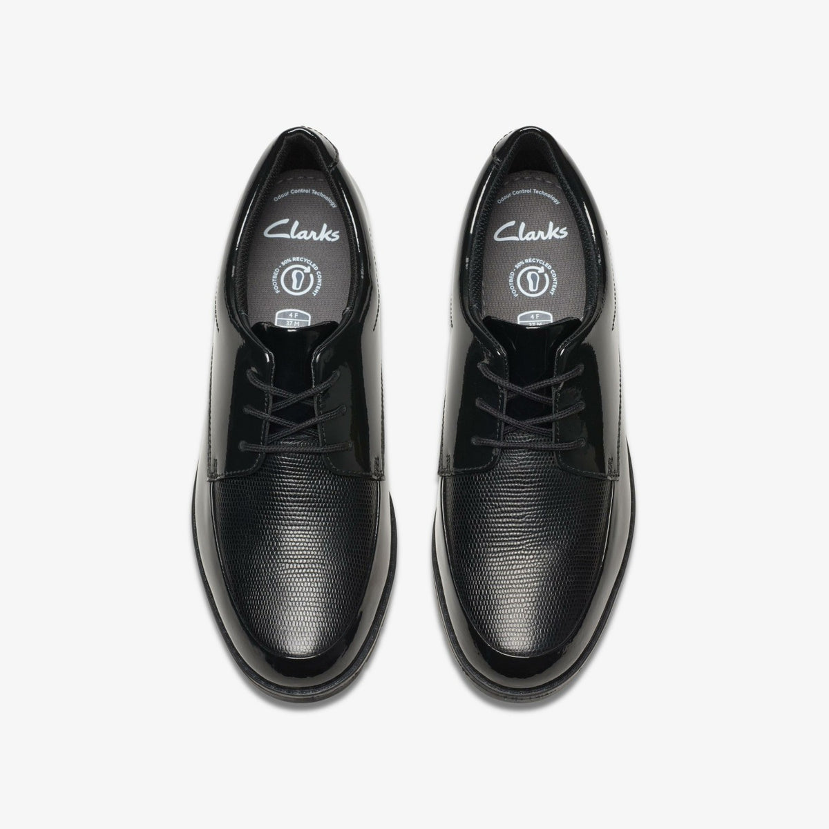 Aubrie Dress Youth Black Patent - Clarks Kids