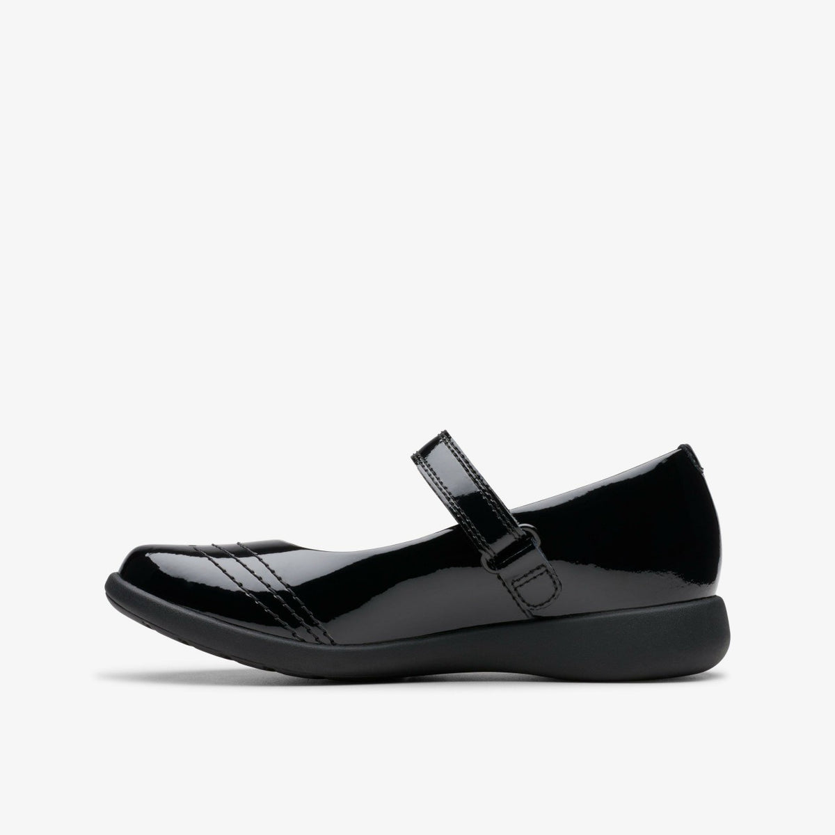 Etch Gem Kid Black Patent - Clarks Kids