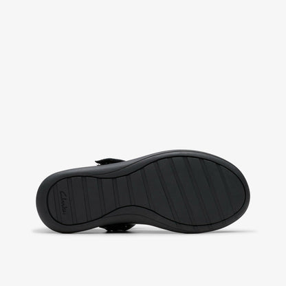 Etch Gem Kid Black Patent - Clarks Kids
