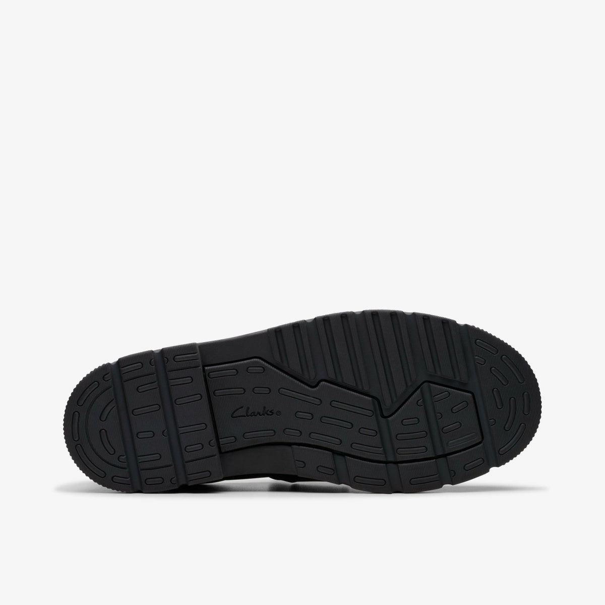 Lorcam Craft Youth Black Leather - Clarks Kids