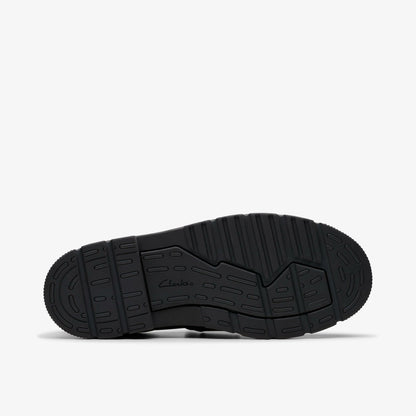 Lorcam Craft Youth Black Leather - Clarks Kids
