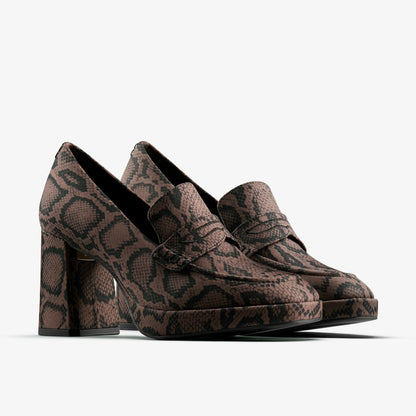 Martine Rose Loafer 2 Brown Textile - Clarks Women