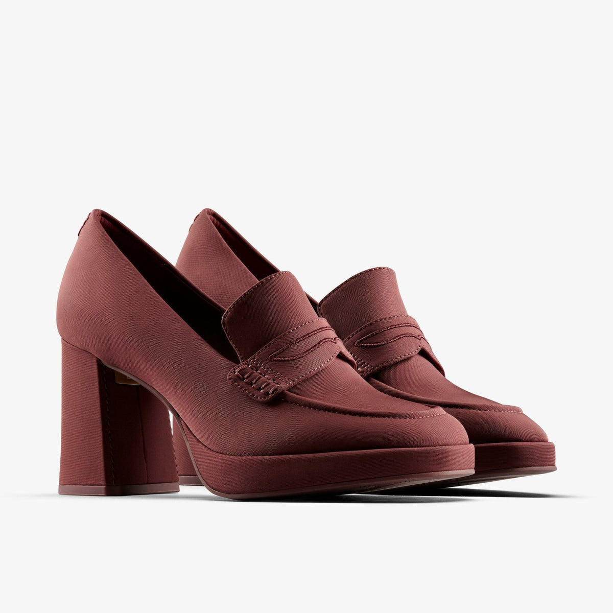 Martine Rose Loafer 2 Oxblood Textile - Clarks Women