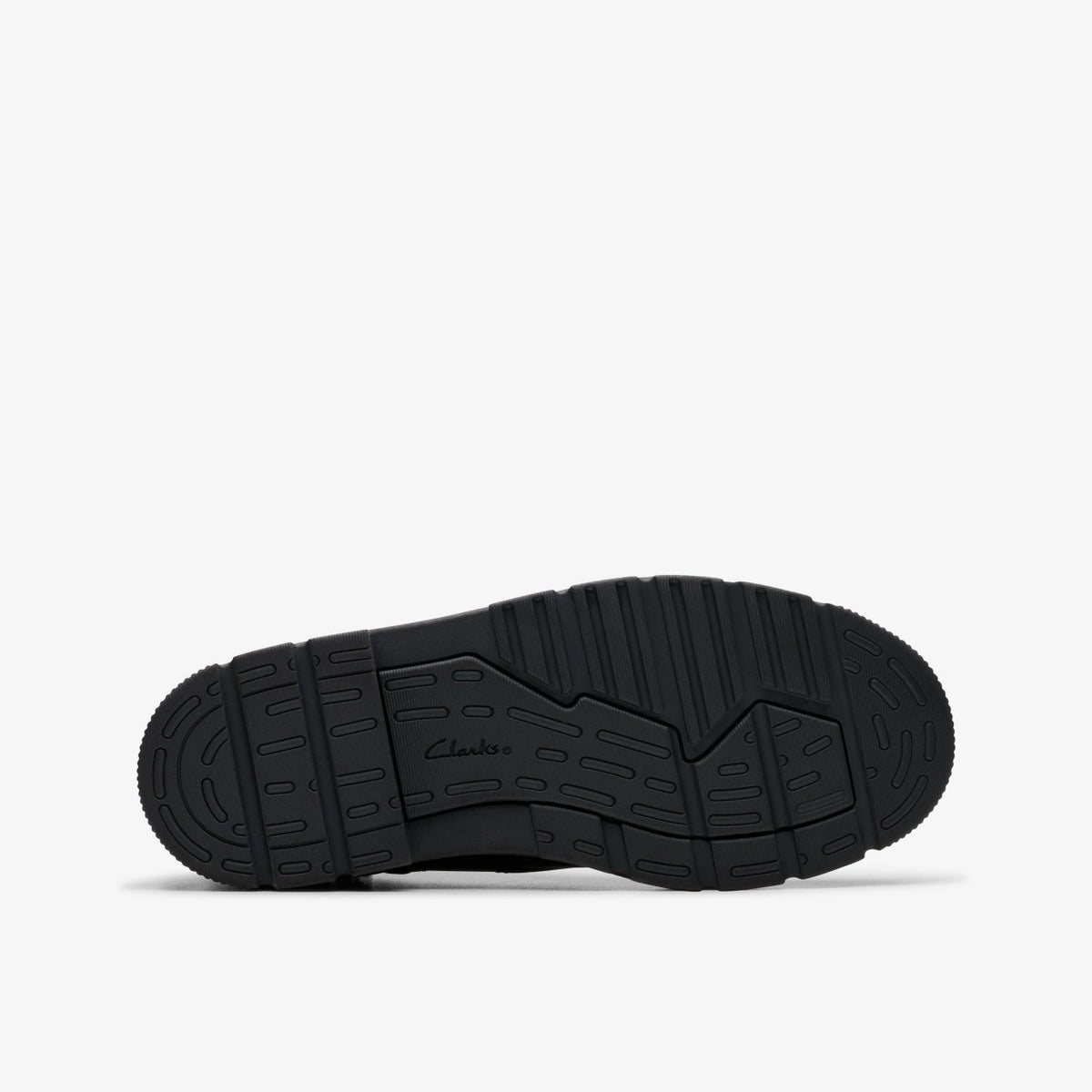 Lorcam Trail Older Black Leather - Clarks Kids