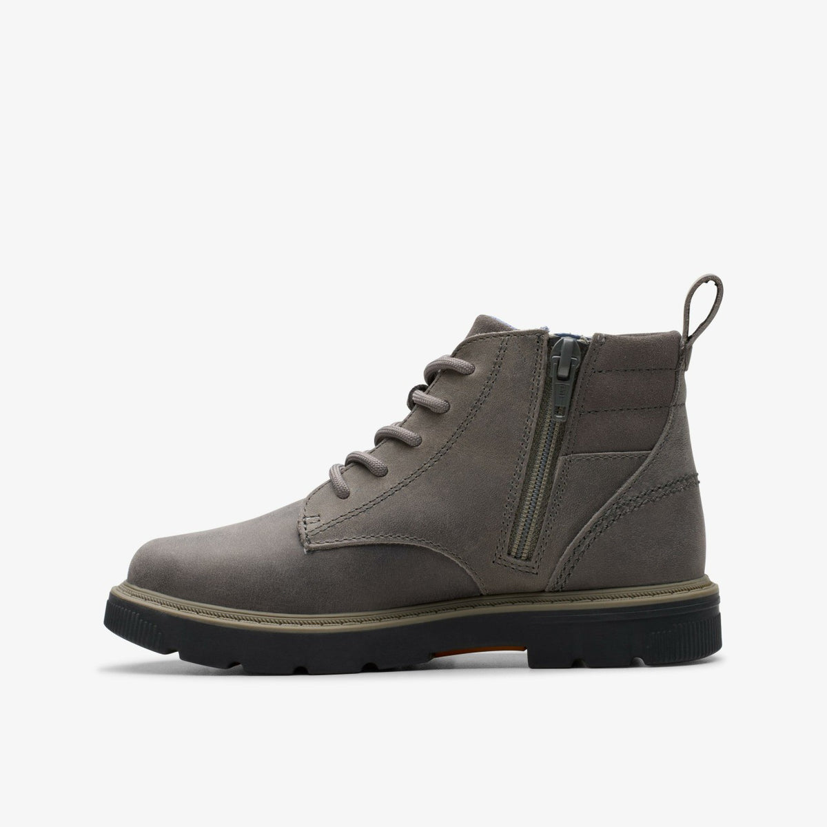 Lorcam Trail Older Dark Grey - Clarks Kids