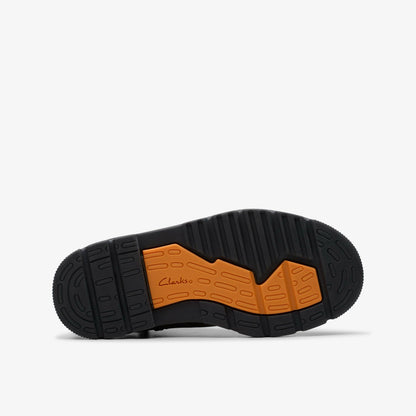 Lorcam Trail Older Dark Grey - Clarks Kids