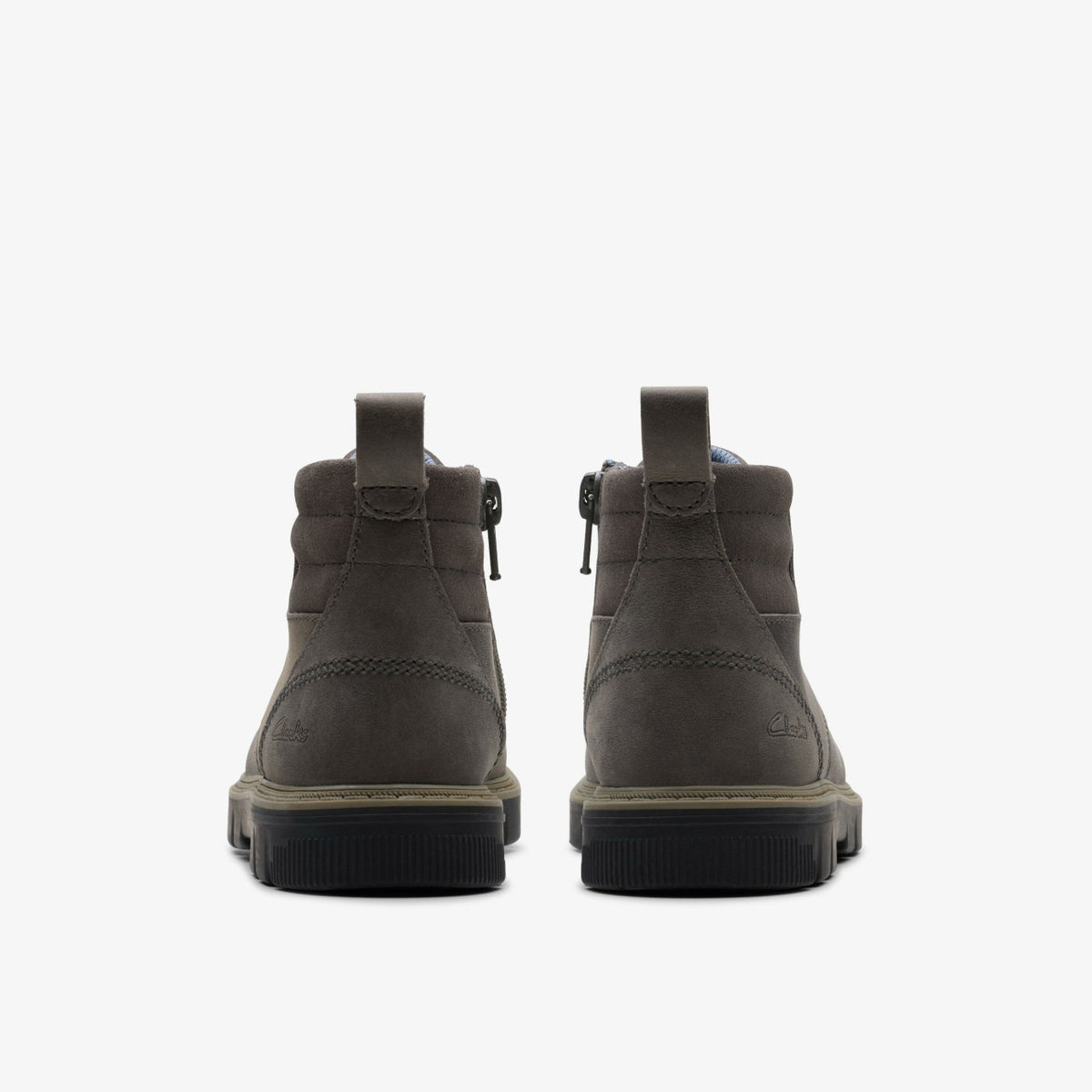 Lorcam Trail Older Dark Grey - Clarks Kids