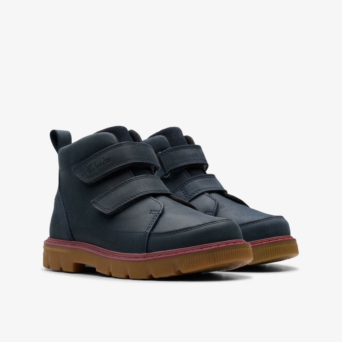 Lorcam Hi Older Navy - Clarks Kids