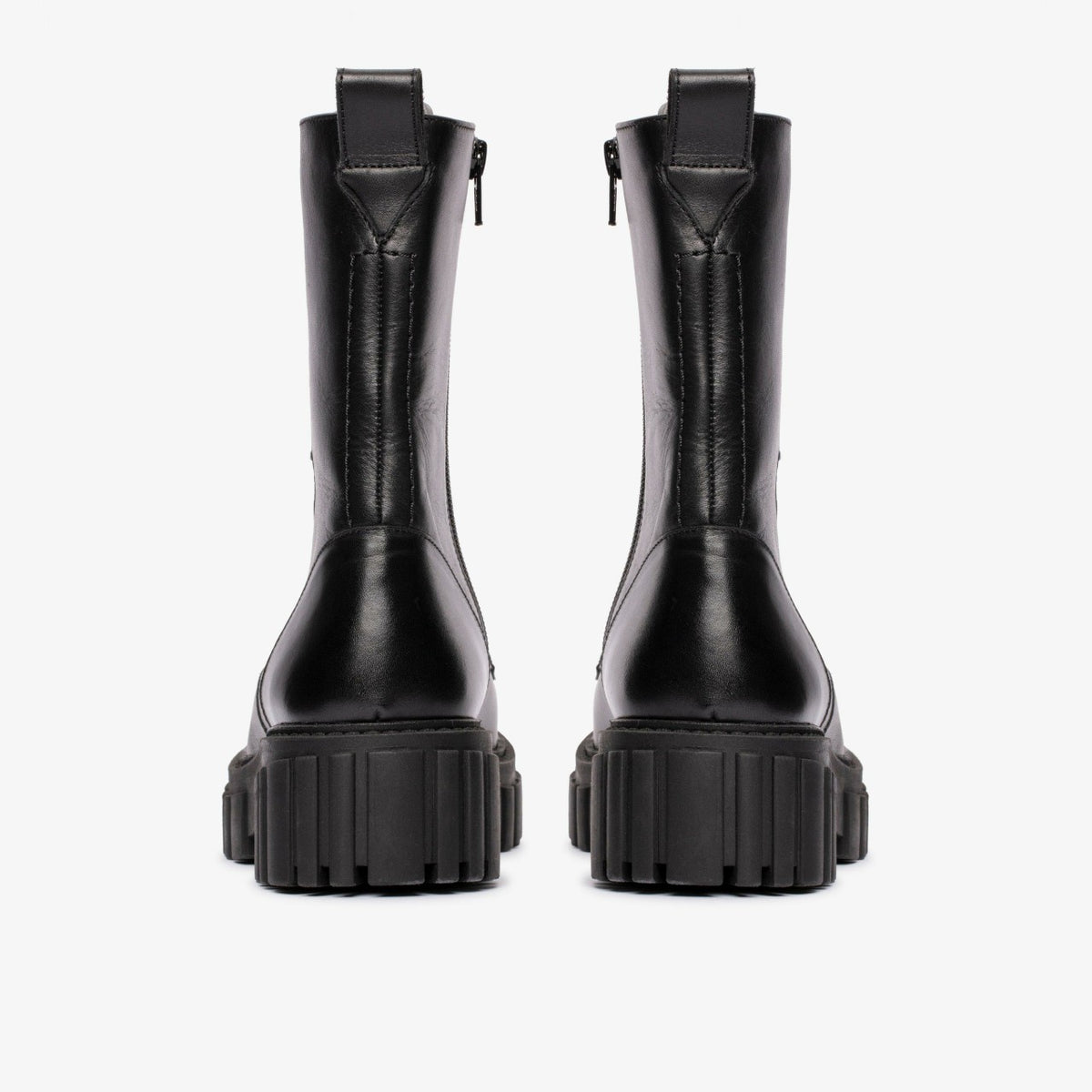 Page Lace Boot Black Leather - Clarks Women