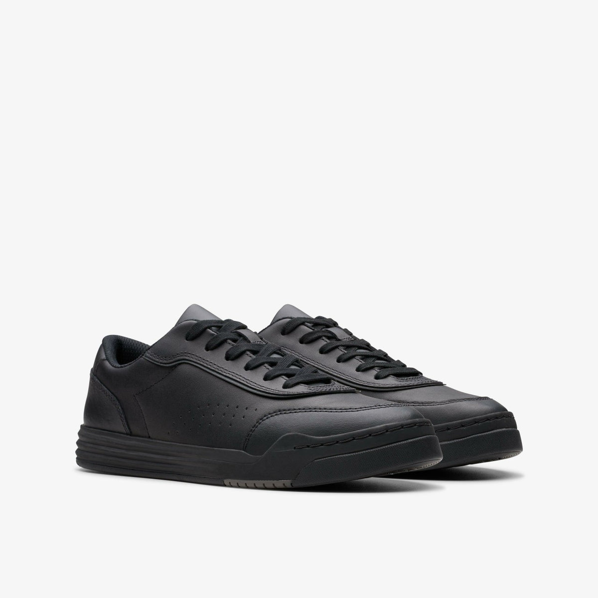Urban Solo Older Black Leather - Clarks Kids