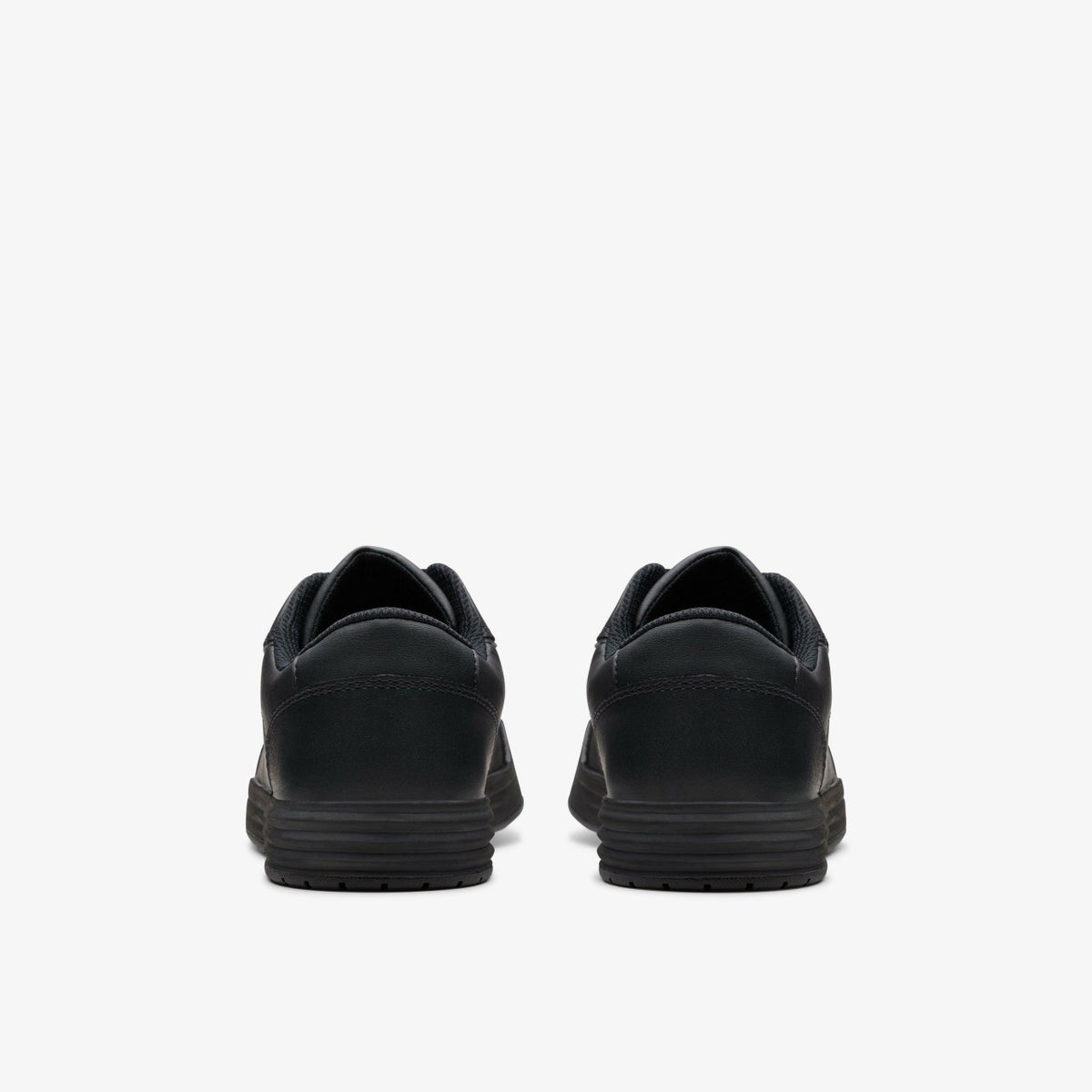 Urban Solo Older Black Leather - Clarks Kids