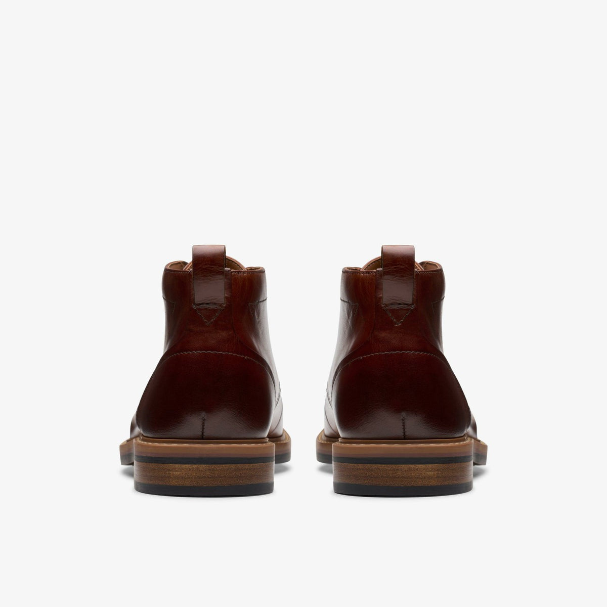 Aldwin Chukka Mid Tan Leather - Clarks Men