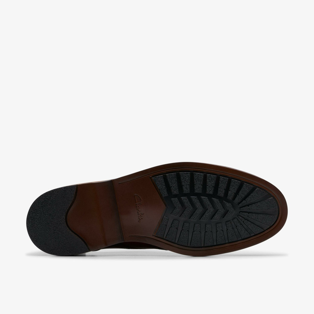 Aldwin Limit Brogue Mid Tan Leather - Clarks Men