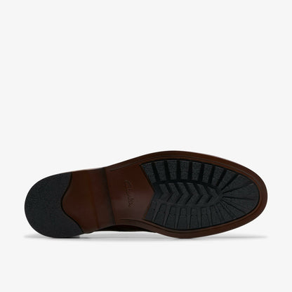 Aldwin Limit Brogue Mid Tan Leather - Clarks Men