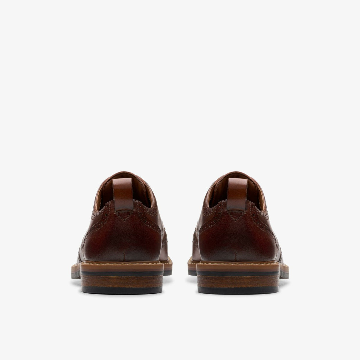 Aldwin Limit Brogue Mid Tan Leather - Clarks Men