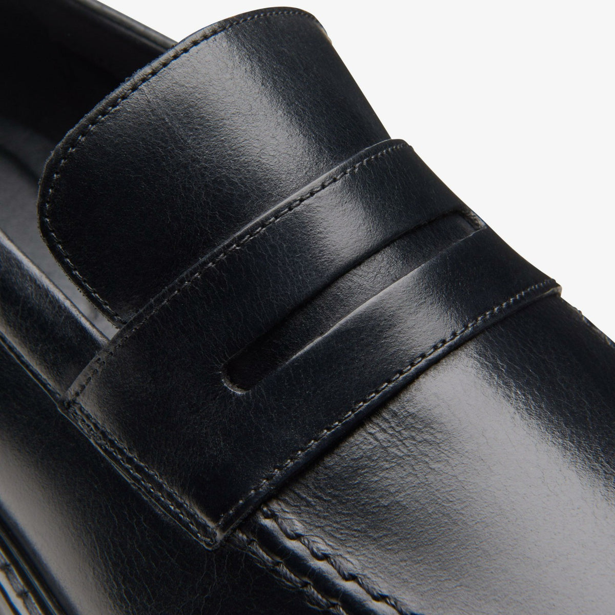 Aldwin Step Loafer Black Leather - Clarks Men