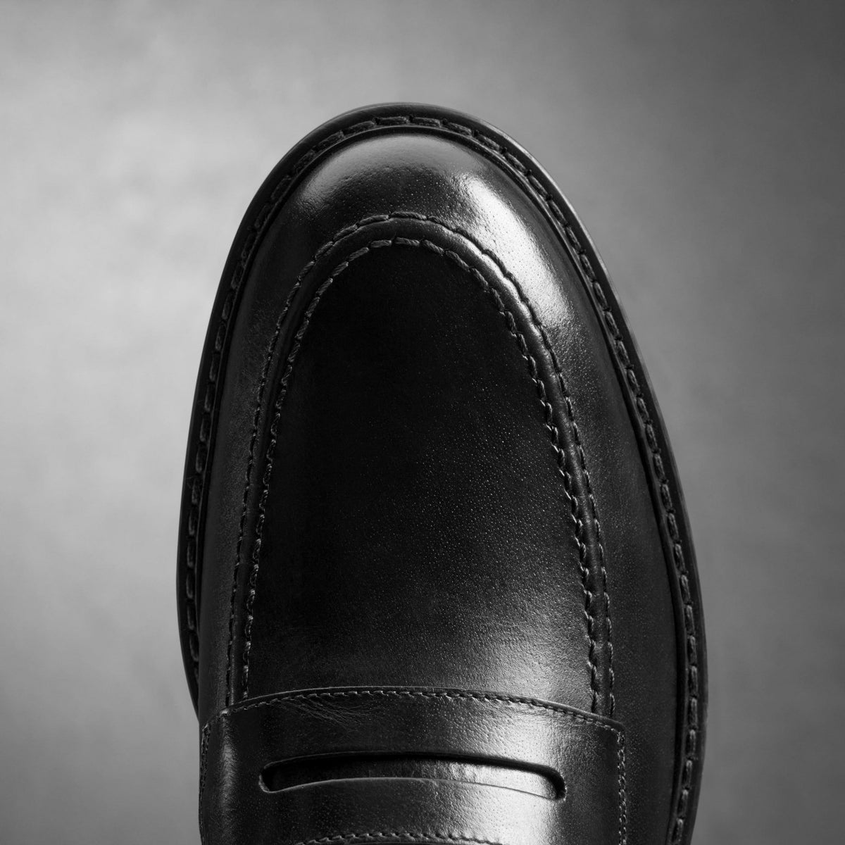 Aldwin Step Loafer Black Leather - Clarks Men