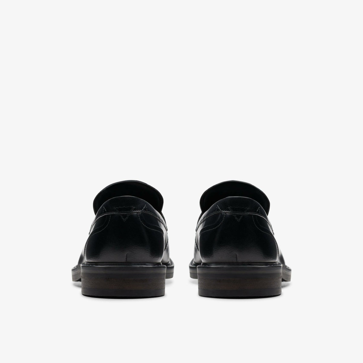 Aldwin Step Loafer Black Leather - Clarks Men